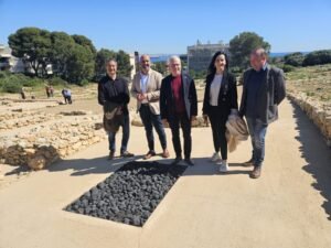 Salou ya ha museizado el 60% del yacimiento de La Cella y prevé abrirlo al público en octubre imagen 1083