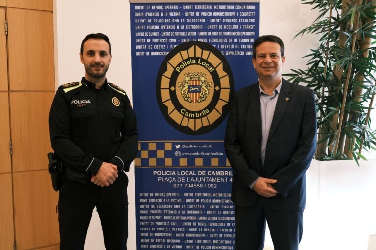 El sotsinspector Carles Besora és nomenat nou Cap de la Policia Local de Cambrils imagen 1135