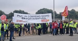 Los trabajadores plantean otra huelga en PortAventura los días 1 y 2 de mayo imagen 998