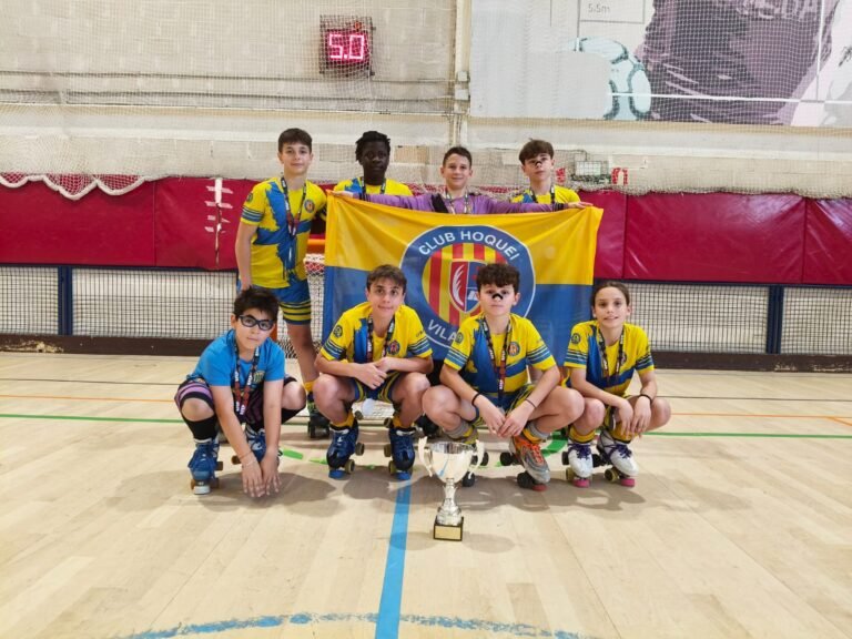 El Club Hoquei Vila-seca hace historia con su equipo alevín: subcampeón de España imagen 849