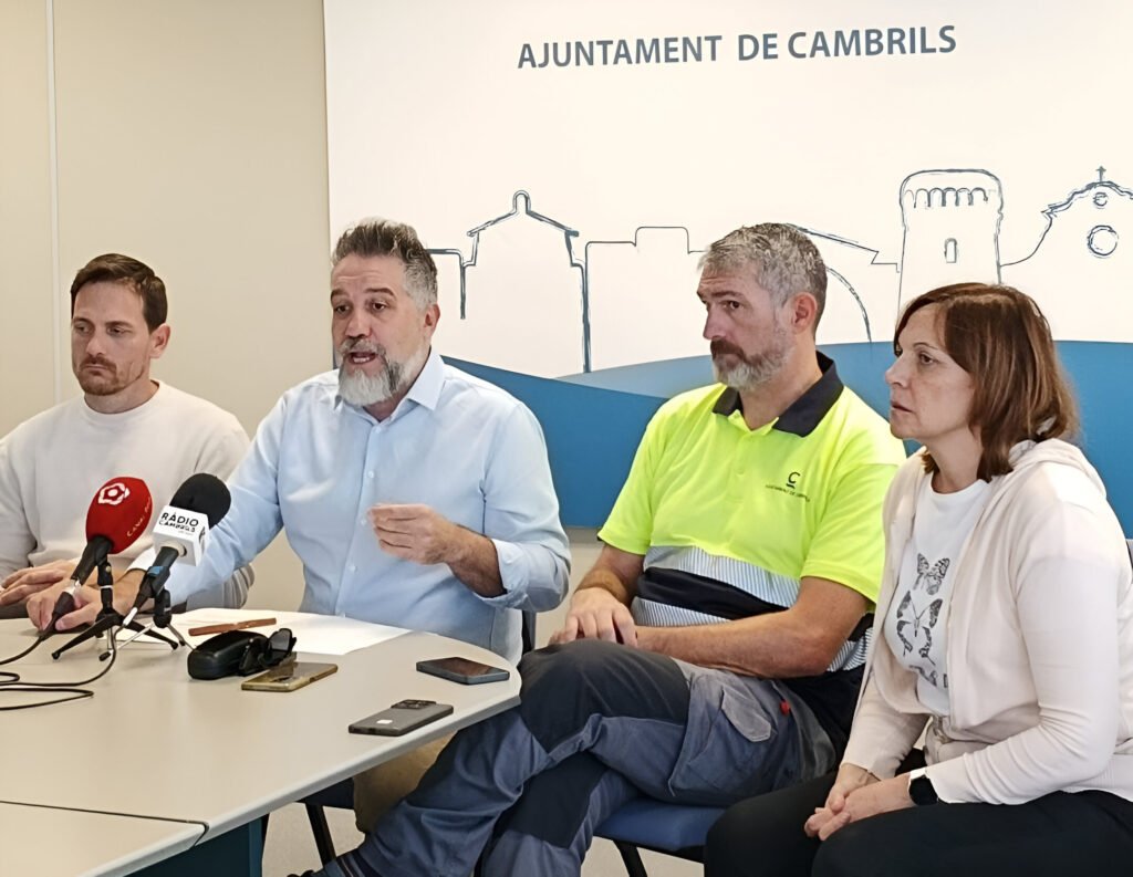 Los empleados municipales de Cambrils plantean una huelga para el 1 de diciembre