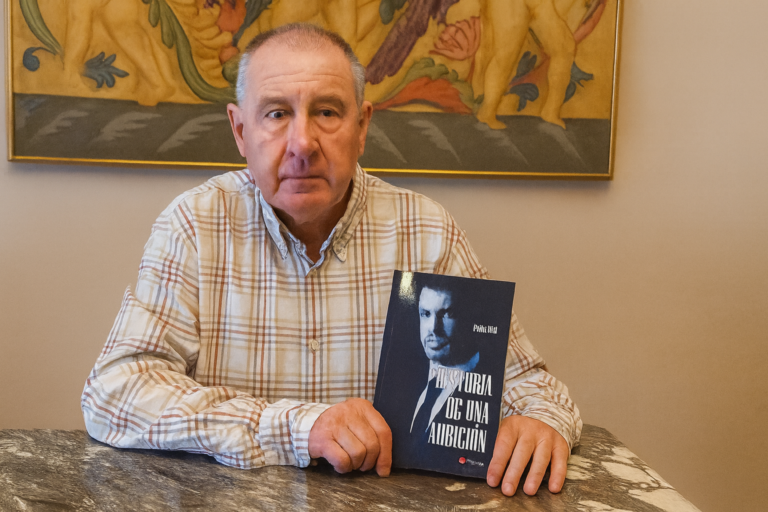 Pablo Otal, con su nueva novela 'Historia de una ambición'