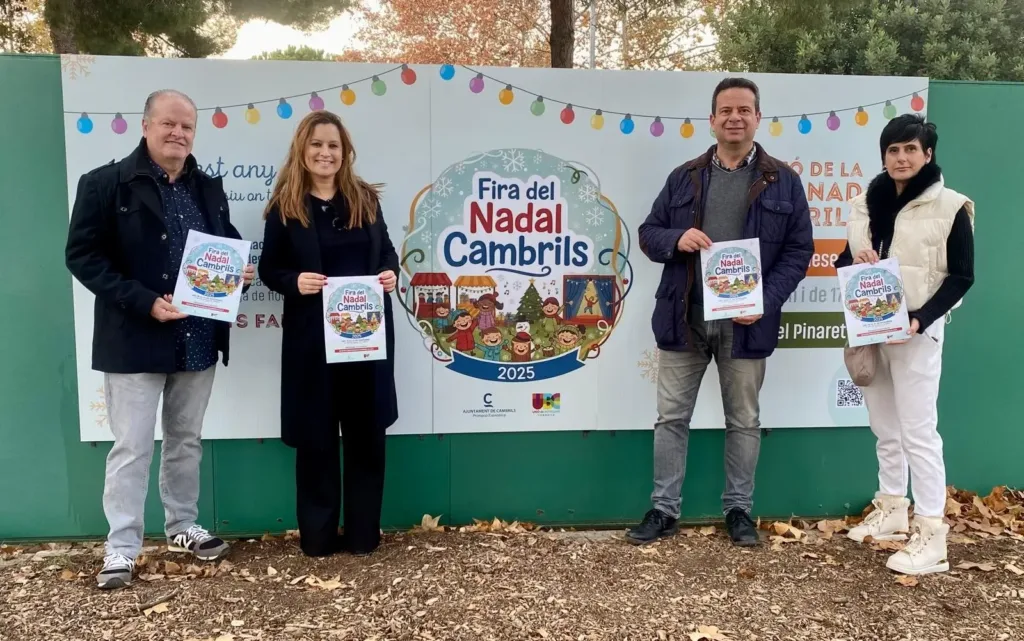 La Fira de Nadal de Cambrils comptarà amb una quinzena de parades de comerços locals La Fira de Nadal s'ha presentat aquest dijous