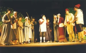 El Centru de Vila-seca celebra 125 anys de representacions dels Pastorets Representació de finals dels 90