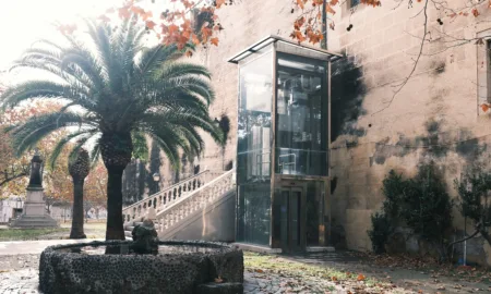 El ascensor de la ermita de la Mare de Déu del Camí