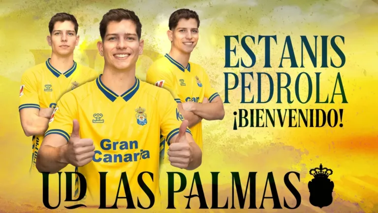 El futbolista de Cambrils Estanis Pedrola ficha por la UD Las Palmas Las Palmas ha anunciado este viernes el fichaje de Pedrola