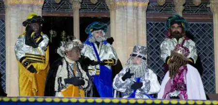 Los Reyes Magos, el año pasado en Vila-seca