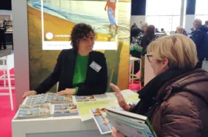 El stand de Cambrils en a feria de Belfast