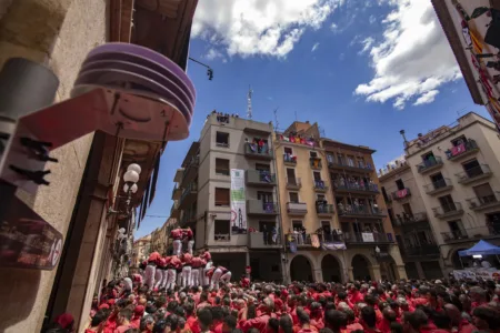 El canvi climàtic afecta l’activitat castellera Una diada castellera a Tarragona
