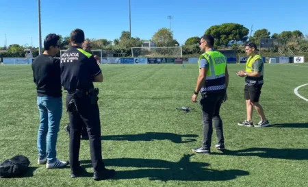 La Policía Local de Cambrils ha puesto en marcha la Unidad Policial de Apoyo Aéreo (UPSA)