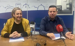 Cambrils tendrá un nuevo bikepark y una carpa polideportiva Gemma Balanyà y Oliver Klein, este martes en rueda de prensa