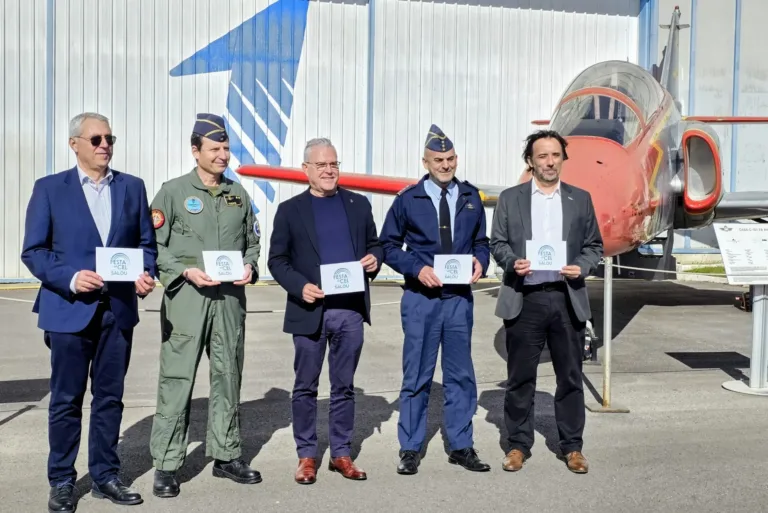 La Festa al Cel de Salou se ha presentado este jueves en el Museo del Aire y del Espacio de Madrid