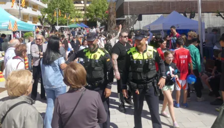 Agentes de la Policía Local de Salou
