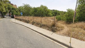 Terreno donde está previsto el aparcamiento disuasorio