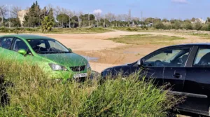 Un aparcamiento disuasorio de Salou