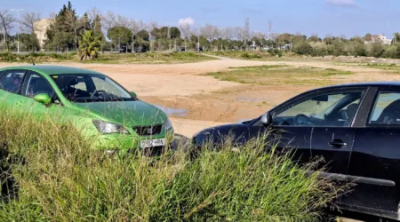 Un aparcamiento disuasorio de Salou