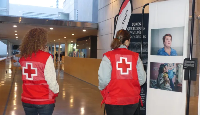 La exposición se inauguró el lunes