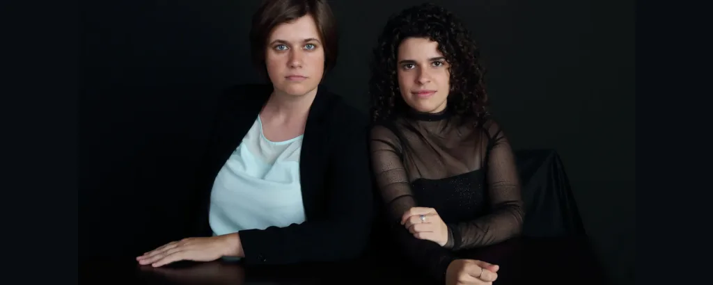 La soprano Belén García y la pianista Esther Vilar