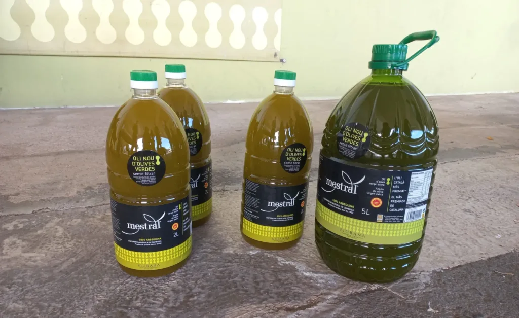 Oli Mestral de la Cooperativa Agrícola de Cambrils