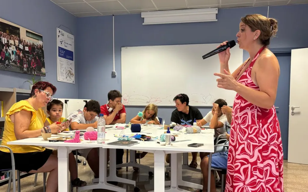 Una actividad anterior de la asociación Autisme Cambrils