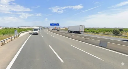 Transportes cortará un carril de la AP-7 en Cambrils durante dos meses por obras Las obras en la autopista ya han empezado