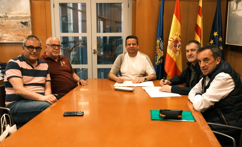 El conveni es va signar dimarts