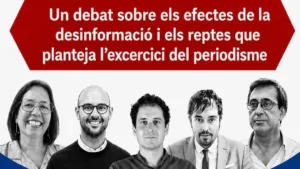 Cartel de la mesa redonda