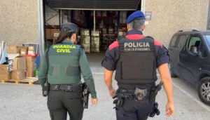 Imagen de archivo de Mossos d'Esquadra y Guardia Civil