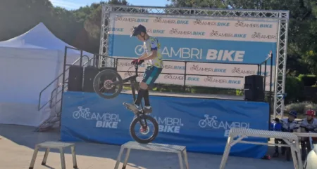El Parc del Pinaret va ser l'epicentre de la Cambribike. FOTO: Abel Díaz