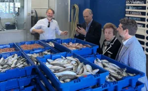 Una de les parades va ser la Confraria de Pescadors de Cambrils
