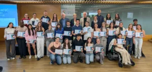 Foto de família dels premiats