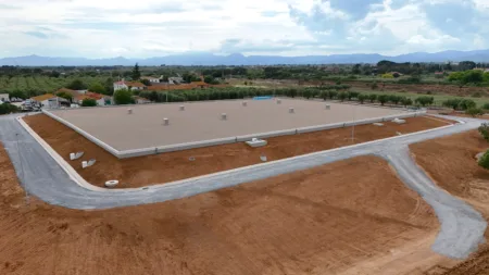 El nuevo depósito en Vila-seca del Consorci d’Aigües de Tarragona (CAT)