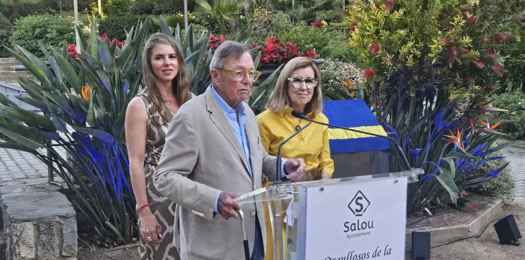 Salou homenajea al embrión que dio origen al turismo hace setenta años Salou rindió homenaje el jueves a la familiar Bartolí