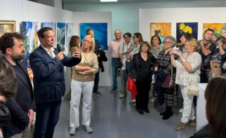 La inauguración de la muestra tuvo lugar el viernes