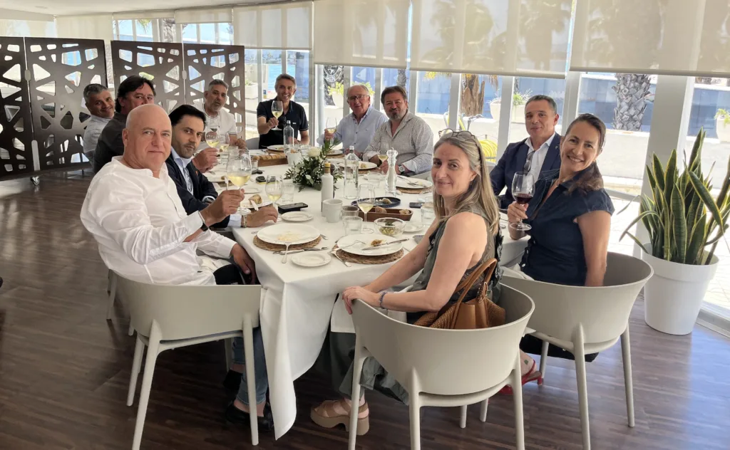 Dinar al restaurant del Club Nàutic de Salou