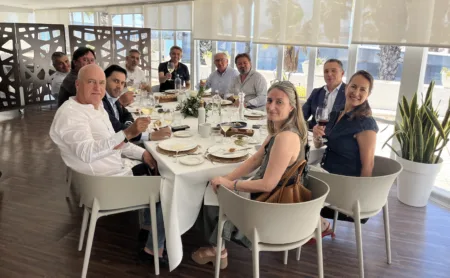 Dinar al restaurant del Club Nàutic de Salou