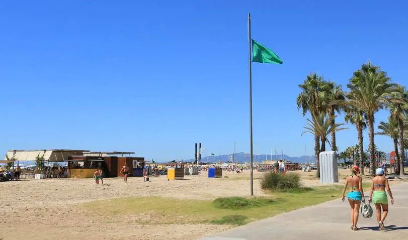 Imagen de archivo de la playa de Llevant