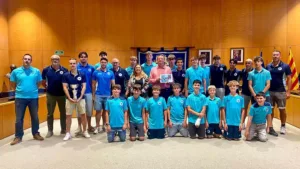 Temporadón del Club Futbol Sala Mediterrani Cambrils Recepción el Ayuntamiento al Club Futbol Sala Mediterrani Cambrils