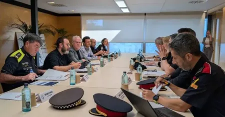 Los delitos bajan un 23,1 % en Salou en el último año La junta de seguridad local de Salou celebrada este miércoles