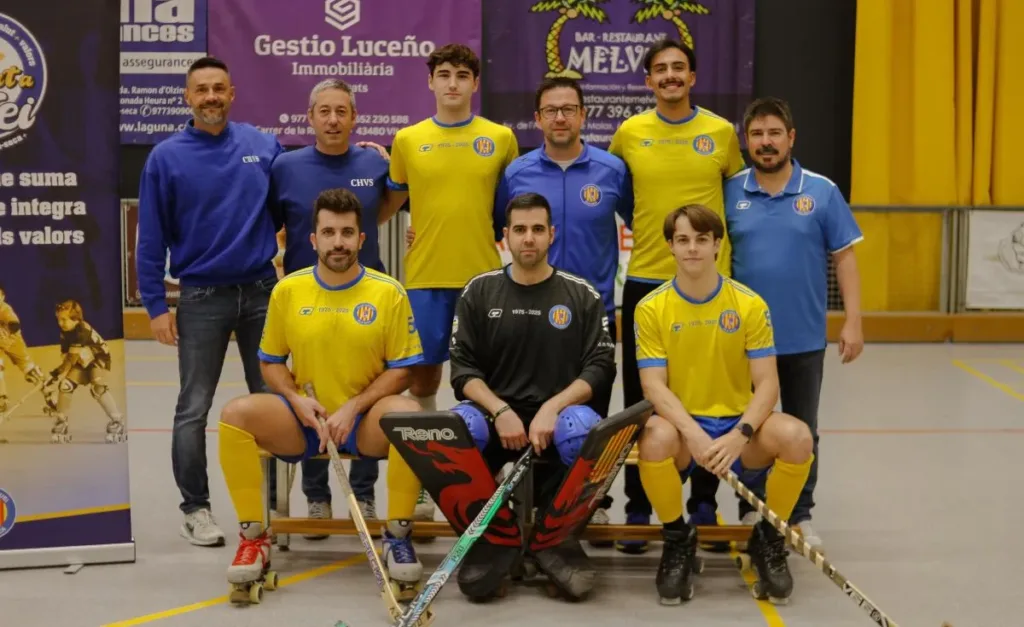 Equipo del Club Hoquei Vila-seca