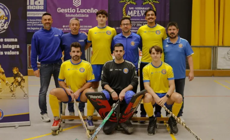Equipo del Club Hoquei Vila-seca