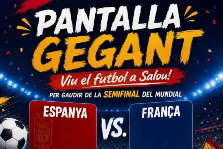 Salou y Vila-seca instalarán pantallas gigantes para ver el España – Francia