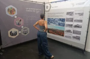 La exposición se estrenó en el local de Empresaris de Tarragona