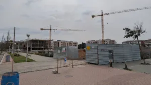 Salou proyecta más 1.600 viviendas protegidas Imagen de archivo de obras en Emprius