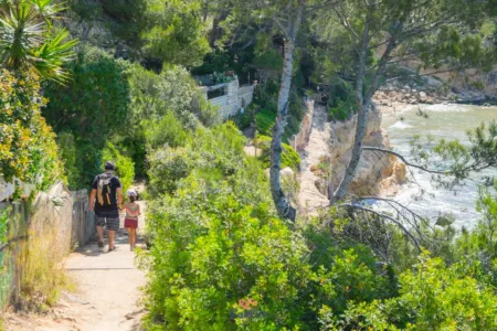 Un tramo del Camí de Costa de Salou