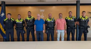 El alcalde ha dado la bienvenida a los nuevos agentes