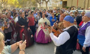 Un acto de la asociación cultural aragonesa de Salou