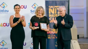 Julia Gómez, Cristina Lagé y Pere Granados