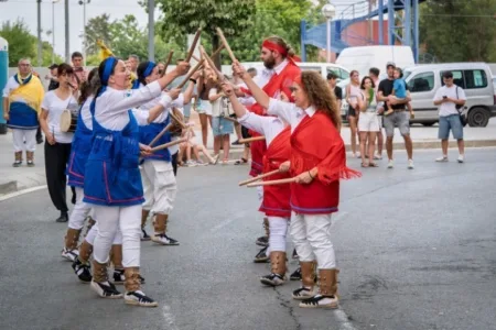 Imatge d'una trobada de balls de bastons