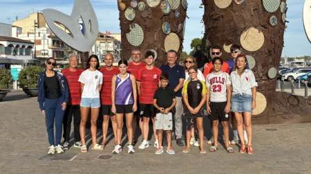Foto de familia de los beneficiados